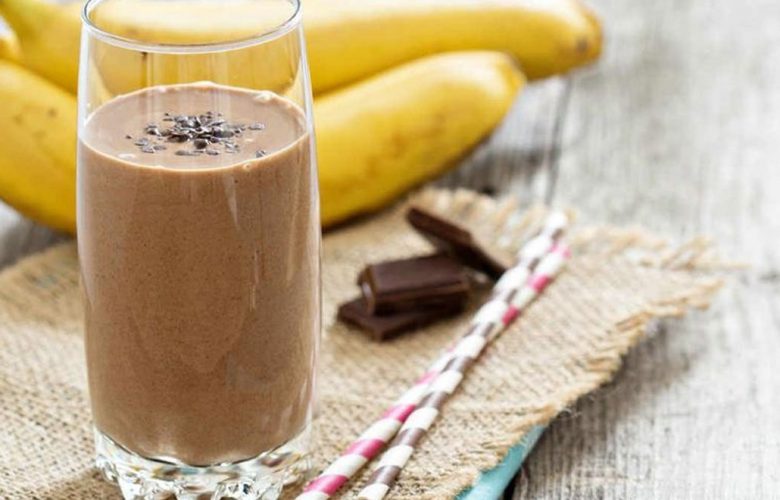 Υγιεινό smoothie με μπανάνα και σοκολάτα υγείας! 1